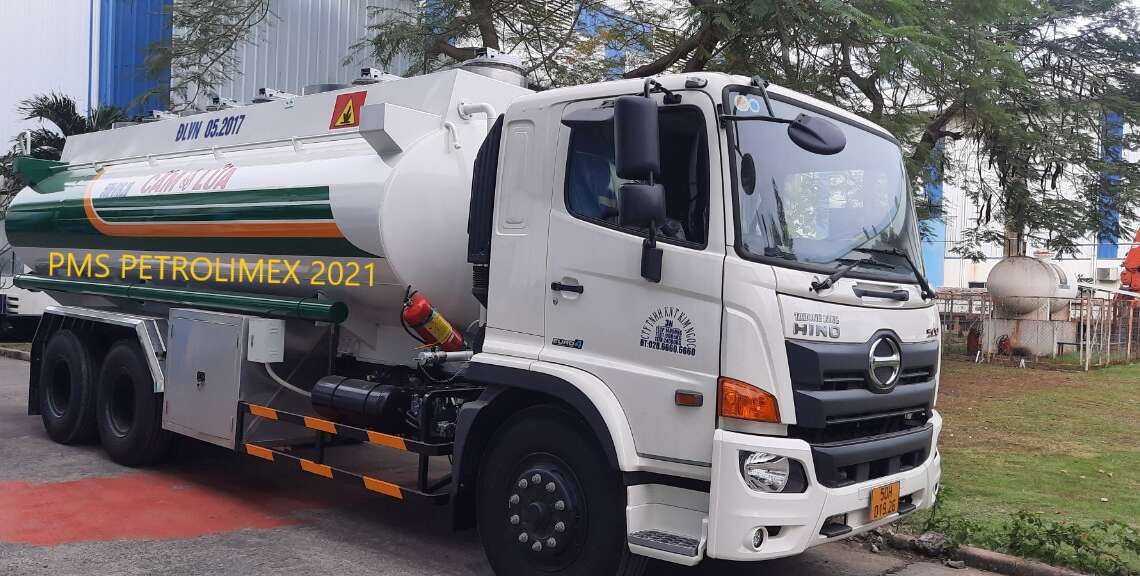 Xe bồn xăng dầu Hino
