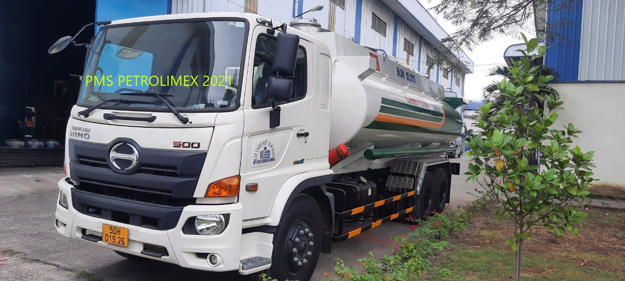 Xe bồn nhôm Hino 20 khối 1 cầu