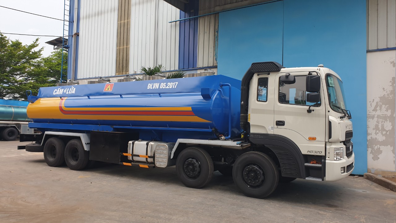 Xe bồn hyundai 21 khối