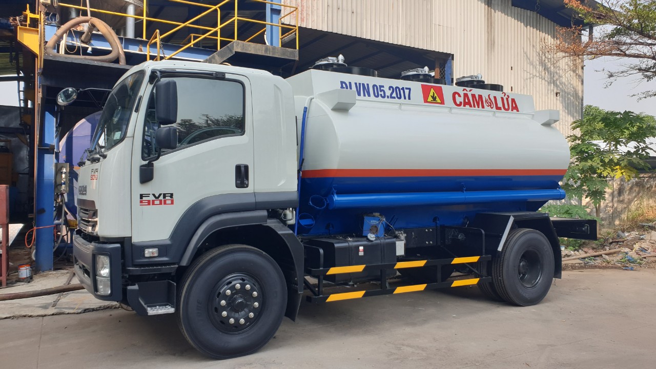 Xe bồn xăng dầu Isuzu 12 khối