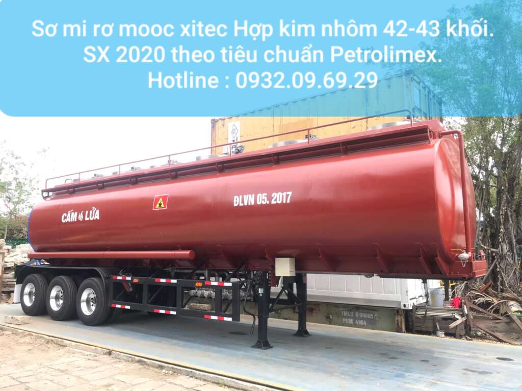 Rơ moc bồn nhôm 43 khối