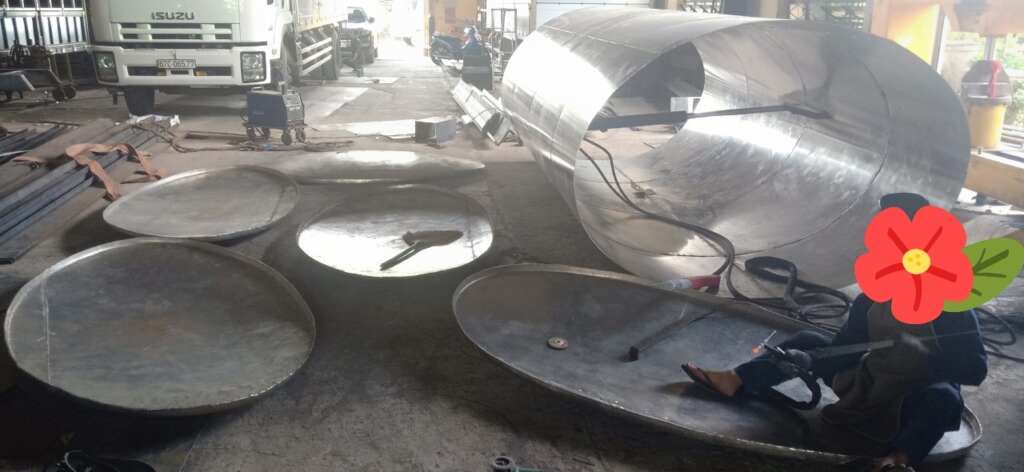 gia công thân bồn