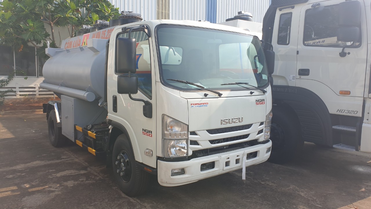 Xe bồn xăng dầu Isuzu 7 khối