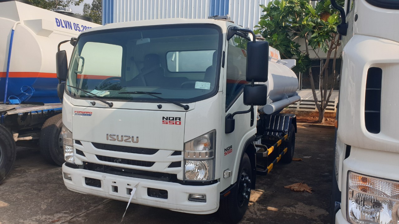 Xe bồn xăng dầu Isuzu 7 khối