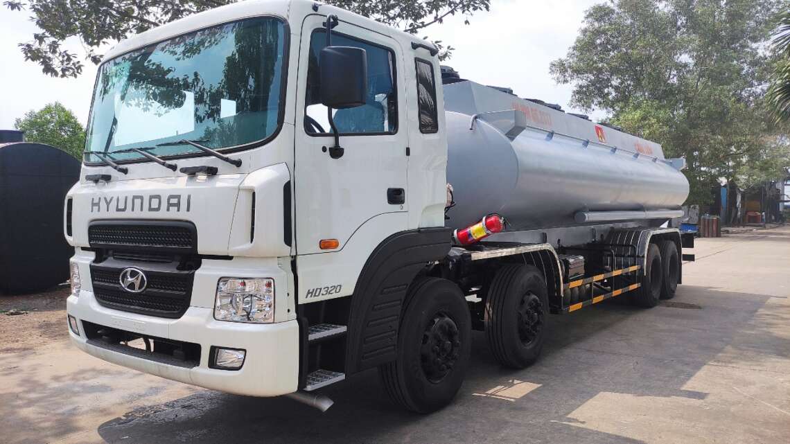 Xe bồn Hyundai 22 khối