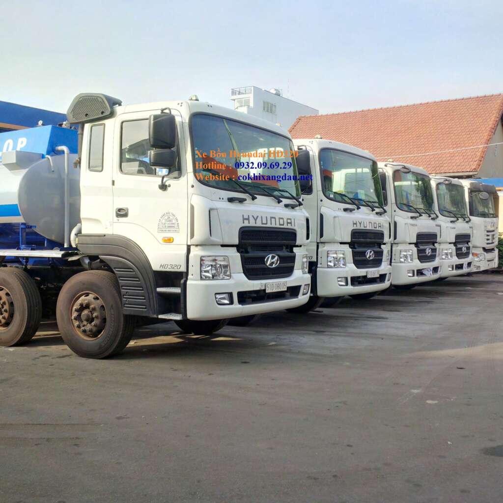 Xe bồn Hyundai 22 khối