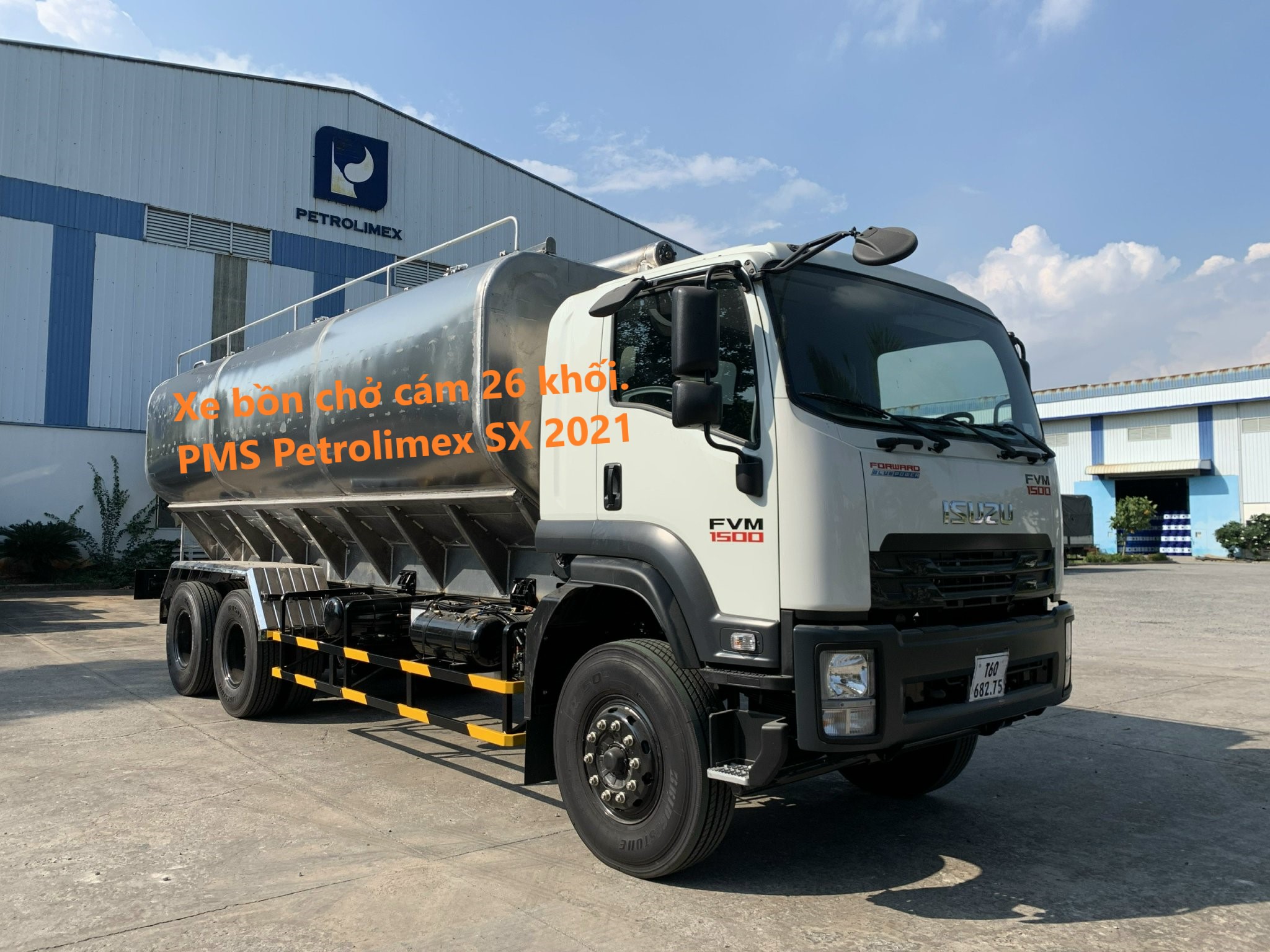 Xe bồn chở cám, Xe bồn cám 26 khối