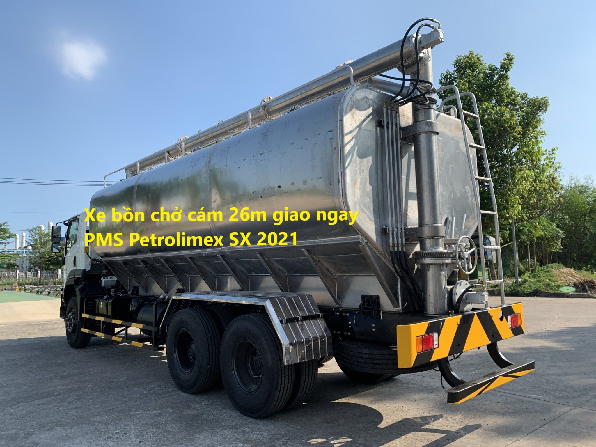 Xe bồn chở cám, Xe bồn cám 26 khối