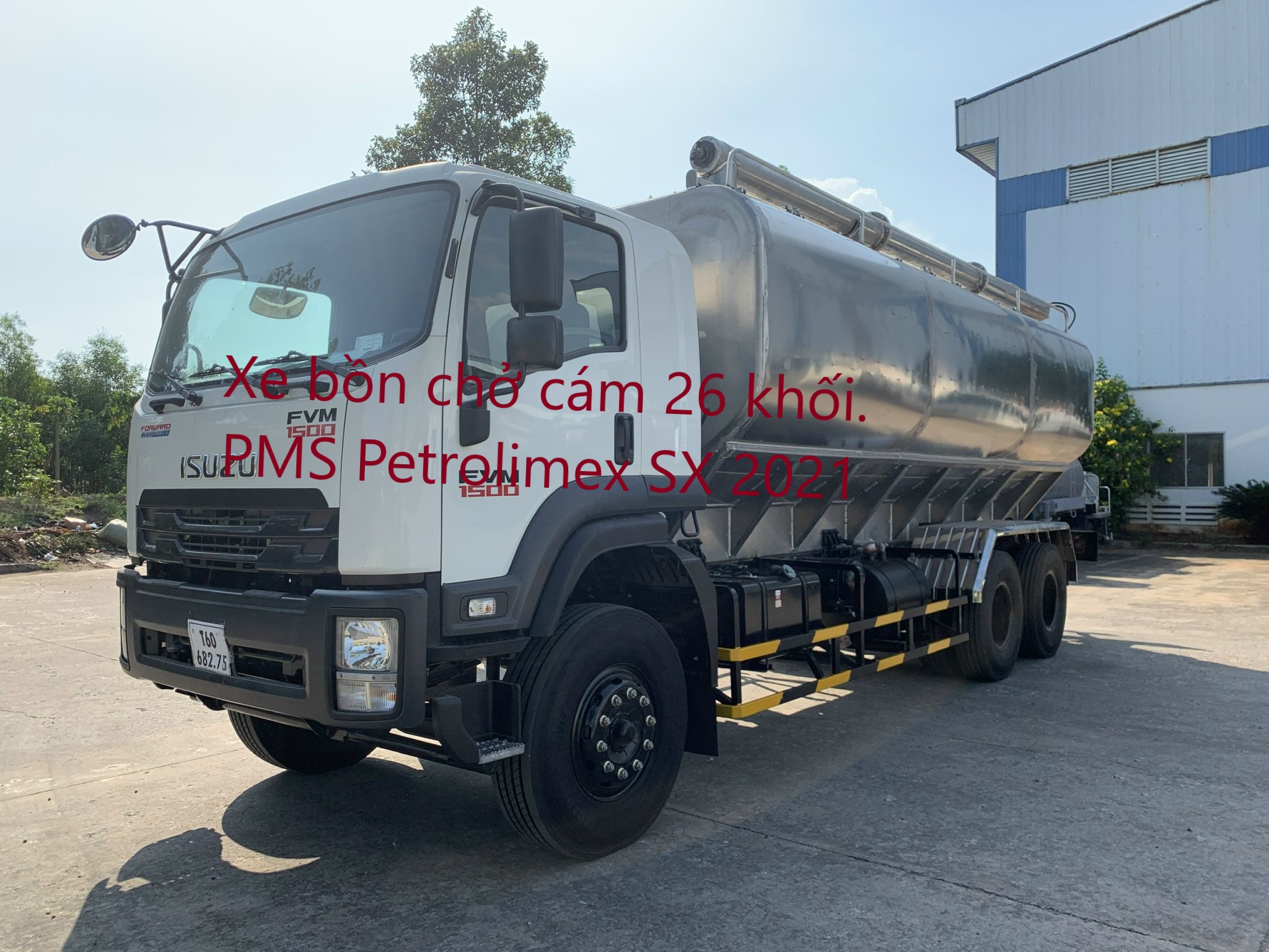Xe bồn chở cám, Xe bồn cám 26 khối