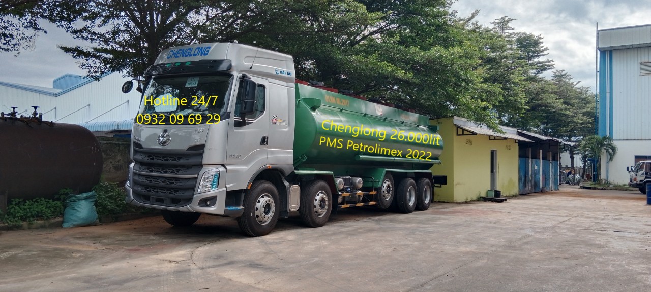 Xe bồn Chenglong 5 chân, Xe bồn Chenglong 26 khối